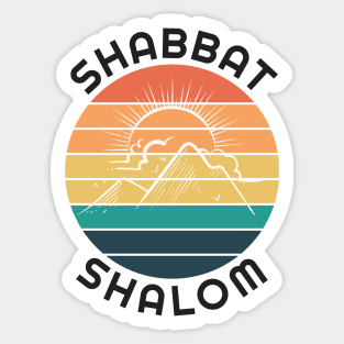 Shabbat Shalom Sticker